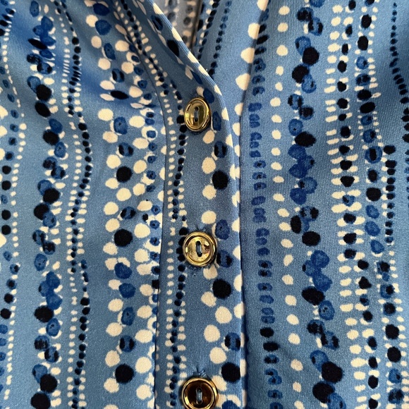 COPY - SELLING PERCEPTION CONCEPT TOP SIZE SMALL COLOR BLUE WITH BLUE AND WHITE… - Picture 10 of 11